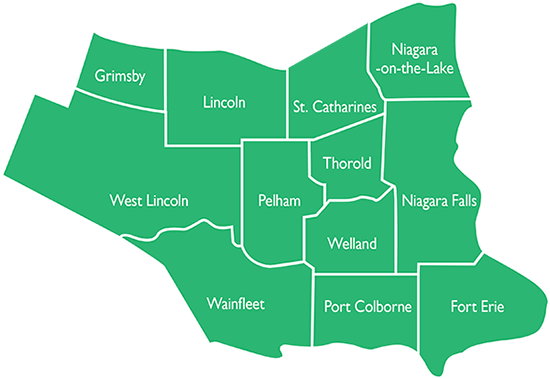 Map of Niagara